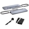 i-tec C31FLAT2PDPRO100WUK USB-C Metal Ergonomic 3x 4K Display Docking Station w