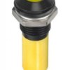 Lampka kontrolna do montażu panelowego 24V dc, Żółta 8mm LED Wyprowadzenia RS PRO