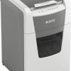 Leitz IQ Office 150 Autofeed P5 Niszczarka 150 ark. Mikronacięcia 2 x 15 mm P-5 44 l Niszczy także spinacze do papieru,
