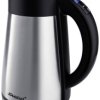 Steba WK 31 THERMO Czajnik bezprzewodowy, lampka kontrolna srebrny, czarny Pojemność: 1.5 l