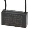 Kondensator rozruchowy do silnika 0.8uF 450VAC C class CBB60 przewód 15cm