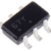 MOSFET P-kanałowy 2 A TSOP-6 30 V SMD Izolacja 500 mW 130 miliomów