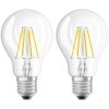 2Pak Żarówka LED E27 A60 6,5W = 60W 806lm 2700K Ciepła 300 Filament OSRAM STAR
