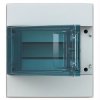 Rozdzielnica natynkowa Mistral65 (N+PE) 1x8 modułów IP65 232x250x155mm drzwi transparentne ABB