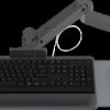 45-685-293 Ergotron LX Pro keyboard arm, wall mount, grey