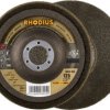 Rhodius 305309 RHODIUS VKSS WS, 2 sztuki filcowych tarcz kompaktowych 125 x 22,23 mm, kątowych, 4A-grubych, TOPline, wyp