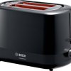Bosch Haushalt TAT3A113 Toster z podgrzewaczem do bułek czarny