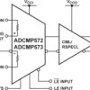 Ultrafast 3.3 V Single-Supply Comparator w/CML Output Drivers
