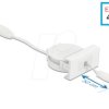 81377 Easy 45 Module Retractable Cable DC 5.5 x 2.1 mm female / male w