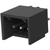 Pin header, 3 pole, pitch 2.54 mm, straight, black, 2-644861-3