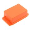 Obudowa 70x51, h=30mm ABS, UL94HB, z mocowaniem, pomarańczowa