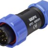 Złącze IP68 seria SP21 Weipu SP2110 / P 9 II, 1 szt.