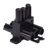 3 Pole T Lighting Connector Distribution Block Splitter 16A 600V