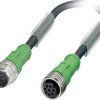 Phoenix Contact 1415739 kabel czujnika/siłownika SAC-8P-M12MS/ 1,5-PVC/M12FS, 1.5 m, 1 szt.