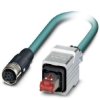 Kabel Ethernet Cat5 długość 5m Z zakończeniem Phoenix Contact