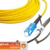 LSP-50 SC-ST 1.0 Simplex fibre optic patch cable, MM OM2, SC - ST, 1.0 m