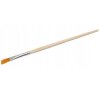 7mm Wooden ESD Flat Brush with Soft Bristles