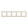 Ramka 5-krotna, beżowa, Sedna Design SDD312805