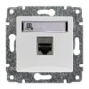 VENA Gniazdo komputerowe poj RJ45 kat 5 bez ramki kat. 5e nieekranowane 510261