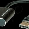 03.12.64 DisplayPort adapter, DP plug to HDMI socket