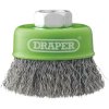 Draper 08051 Stainless-Steel Crimped Wire Cup Brush 65mm M14 - 08051