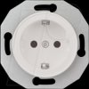 WDE011103 Socket outlet with enhanced touch protection RENOVA white