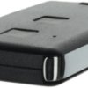 ABS remote control enclosure, (L x W x H) 71.5 x 39.3 x 11.5 mm, black (RAL 9004), 13122.44