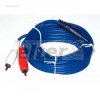 Kabel Jack AUX 3,5mm - 2xRCA cinch 3,0m 4mm nieb.