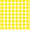 3013 Marking points, 8 mm, yellow