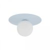 Lampa sufitowa/ścienna PIXI BLUE szklany klosz 10230 TK Lighting