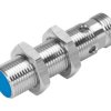 Czujnik zbliżeniowy M12 Indukcyjny 6 mm Festo 10 → 30 V Gwintowany