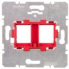 Berker R.1/R.3 Płytka nośna z czerwonym elem.mocujacym podwójna 454101
