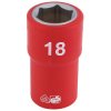 Draper Expert 31869 1/2" Sq. Dr. Fully Insulated VDE Socket (18mm)