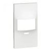 LIVING NOW plakietka łącznika automatycznego k4430 (z regulacją) 2mod. biały KW17SL