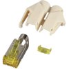 Plug, RJ45, 8 pole, 8P8C, Cat 6A, IDC connection, H7642.1-100, package with 100 pieces