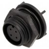 Złącze okrągłe gniazdo żeńskie PIN: 4 125V Buccaneer 400 IP68 PX0413/04S/PC