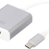 Digitus Notebook, telewizory i monitory, USB 3.2 Gen 1 (USB 3.0), Video adapter [1x złącze męskie USB-C 3.2 (USB 3.0)