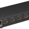 HDMI™ przełącznik matrycy 4 do 2 (4K @ 30 Hz), czarny, 58478