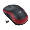 Mysz Logitech M185 bezprzewodowa czerwona