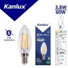 Żarówka LED E14 XLEDEX C35E14 3,8W-NW 806lm 4000K barwa neutralna 5 lat Gwar. 37341
