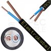 Kabel energetyczny ziemny YKY 2x1,5mm2 czarny 0,6/1kV drut Elektrokabel