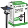 Lampa Solarna Ogrodowa Led Ribes Latarnia Zewnętrzna 150Cm Lumiled