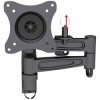 SpeaKa Professional SP-4930876 TV Wall Mount 13-27" Tilt/Swivel with Locking Pin