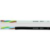 PVC sheathed cable H05VV-F 5 x 4.0 mm², AWG 12, unshielded, black, 29490
