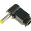 1.7mm x 4.0mm Right Angle Male DC Power Plug Connector