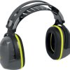 Nauszniki przeciwhałasowe, SNR29dB, kolor Szary, rozmiar: Regulowany, INTERGR2