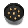 Dysza Creality High-end Brass 0,25mm/0,4mm/0,6mm/0,8mm - filament 1,75mm - mosiądz - 8szt.
