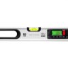 Poziomnica elektroniczna Cyfrowa IP65 PRO900 DIGITAL 80CM biała z magnesami i z uchwytem + pokrowiec