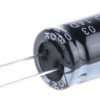 Kondensator 2200μF 35V dc Radialny, Otwór przelotowy RS PRO roztaw: 5mm 13 (Dia.) x 26mm