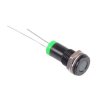 Q8F6BXXG12E Green Flush 8mm 12VDC LED Panel Indicator IP67 APEM